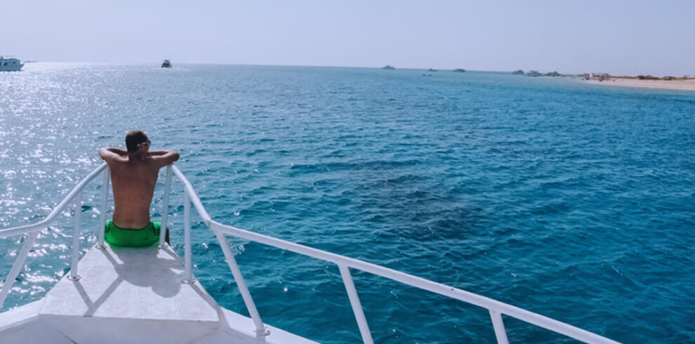 a yacht sitting on hurghada
