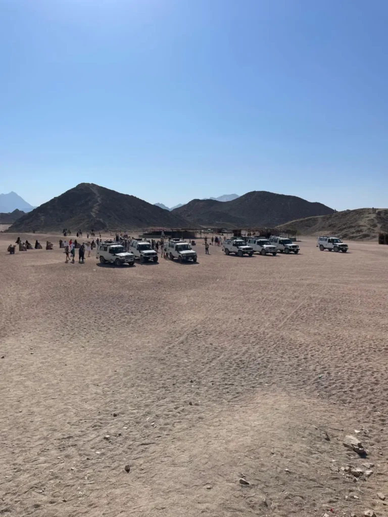 Desert safari near Hurghada