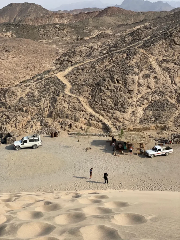 Desert safari near Hurghada