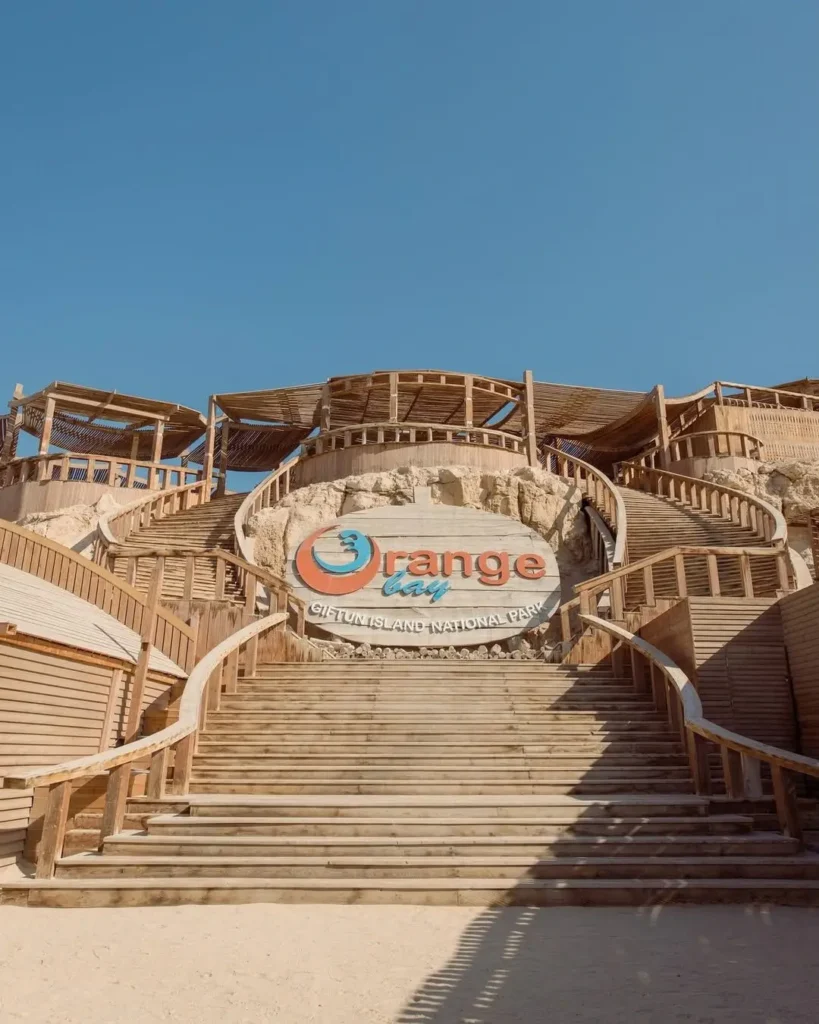 Orange Bay beach on Giftun Island, Hurghada